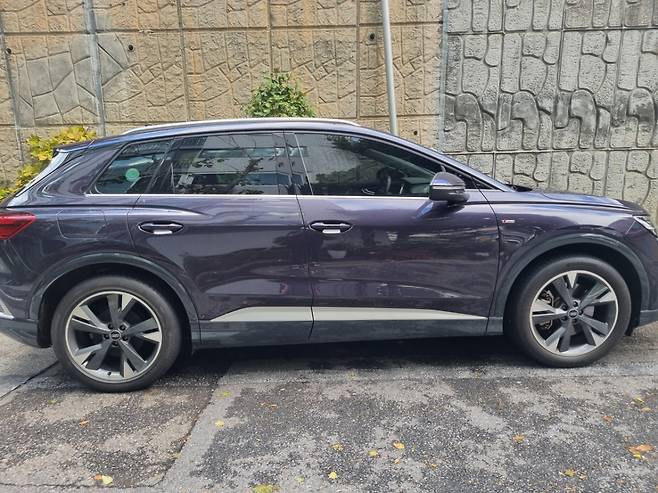 아우디 Q4 e-트론. /사진=강주헌 기자