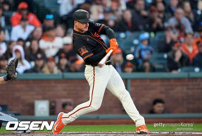 [사진] 샌프란시스코 맷 채프먼. ⓒGettyimages(무단전재 및 재배포 금지)
