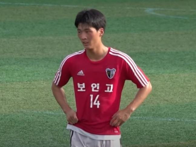 ▲ 페예노르트의 관심을 받고 있는 보인고 미드필더 배승균 ⓒ&nbsp;하이버시티 캡처