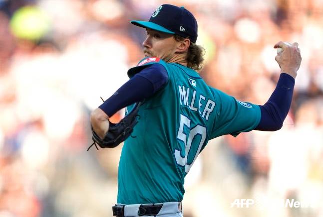 시애틀 선발 투수 브라이스 밀러. /AFPBBNews=뉴스1