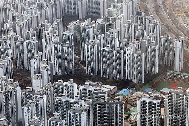 서울 송파구 아파트 단지 [연합뉴스 자료사진]