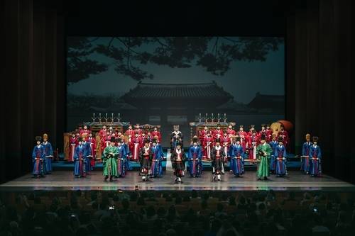 ▲ 종묘제례악 공연 모습. 한국국제문화교류진흥원 제공