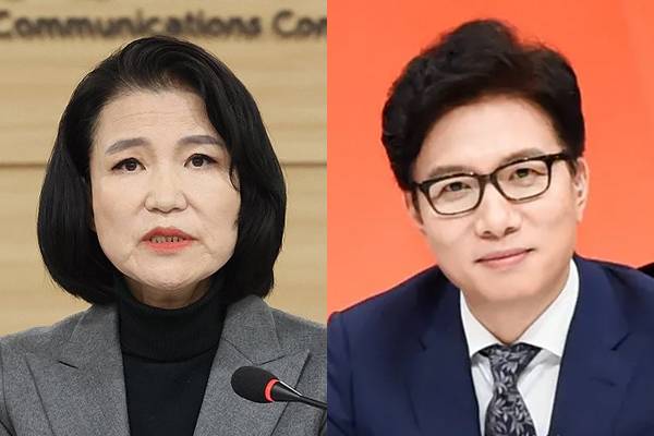 ▲이진숙 방송통신위원장과 신동호 EBS 사장. ⓒ연합뉴스, 사진=MBC