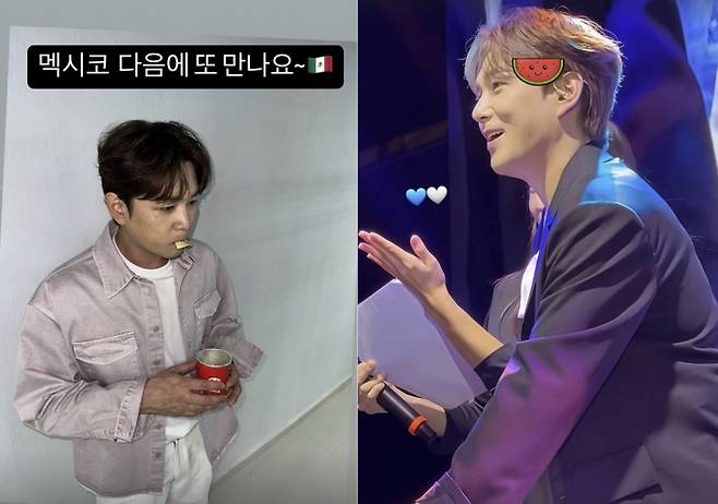 음주운전 등 각종 논란으로 슈퍼주니어를 탈퇴한 강인이 지난 5일 멕시코에서 단독 팬미팅을 개최했다. /사진=강인 인스타그램 갈무리