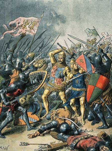 백년전쟁은 표면상 영국 왕이 프랑스의 왕위 계승권을 주장하며 일으킨 전쟁이다. 
Gettyimage