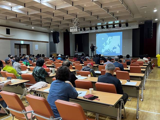 바다문화학교 교육 모습  [국립해양유산연구소 제공. 재판매 및 DB 금지]