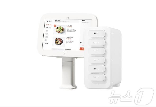 KC인증 청문 절차를 진행 중인 메뉴잇의 '오더패드' 제품 이미지.(메뉴잇 홈페이지 갈무리)