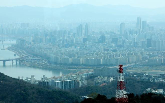 3일 서울 압구정·성수동 일대. 사진=뉴시스