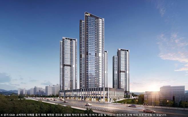 양주역 제일풍경채 위너스카이 투시도