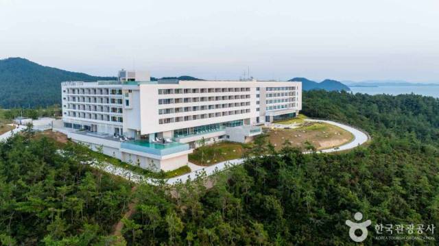 한국관광공사가 운영하는 땅끝 해남의 첫 4성급 호텔 해남126 전경. 사진 제공=한국관광공사