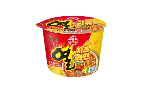오뚜기 열치즈라면. 오뚜기