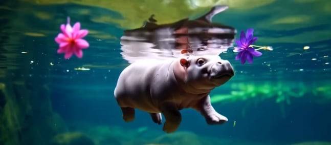 '무비 젠'으로 제작한 동영상. 무비젠은 텍스트 입력을 통해 최대 16초 길이의 동영상을 생성할 수 있다. /메타 블로그 캡처