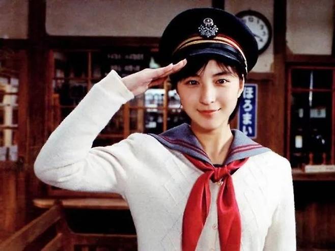 히로스에 료코. 사진| 영화 ‘철도원’ 스틸컷