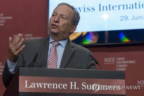 래리 서머스 전 미국 재무장관. 연합뉴스