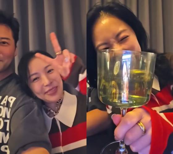 음주 상태로 전현무와 라이브 방송을 진행한 보아.