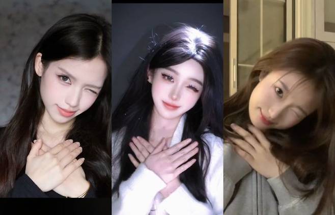 온라인상에서 유행 중인 '김선호 챌린지'. SNS