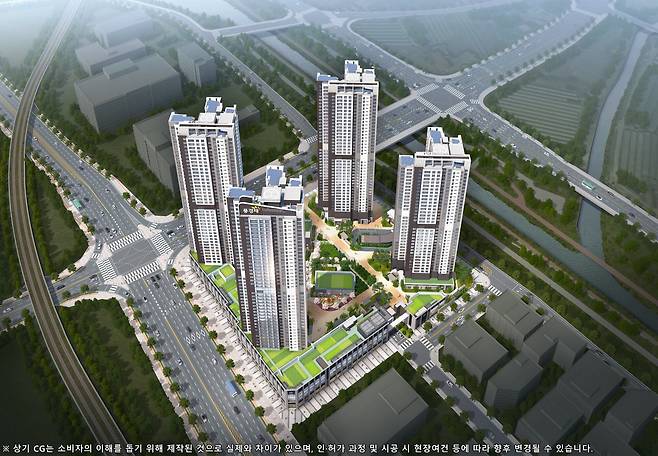 양주역 제일풍경채 위너스카이 조감도 / 제일건설 제공