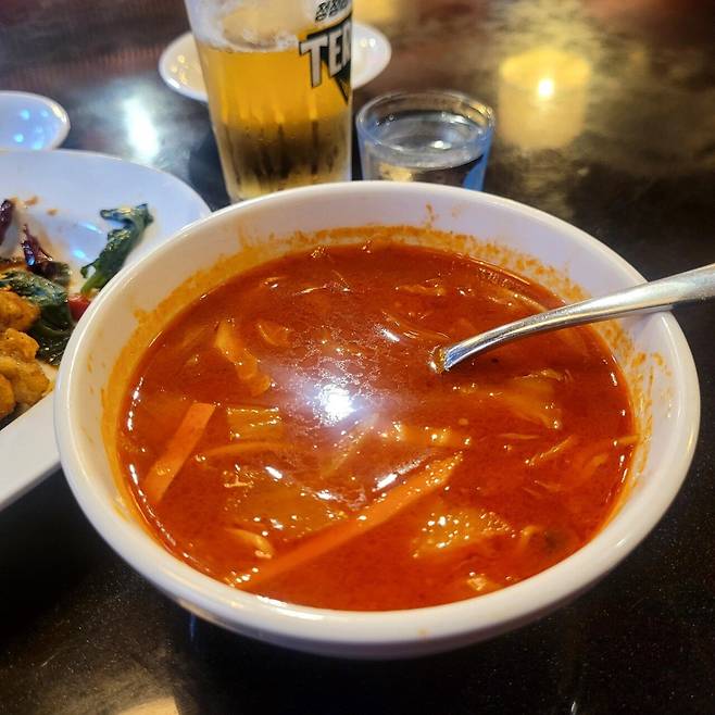 실시간 노총각 깐풍기 반주