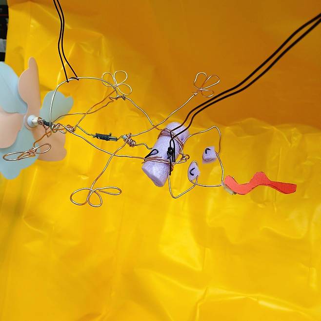 만들기) 움직이는 바람개비 도마뱀!