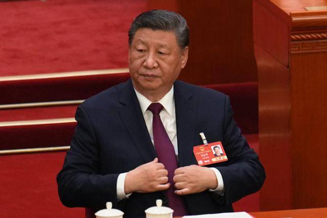 시진핑 중국 주석이 3월 11일 베이징 인민대회당에서 열린 전국인민대표대회 폐막식에 참석했다. 베이징=AP 연합뉴스