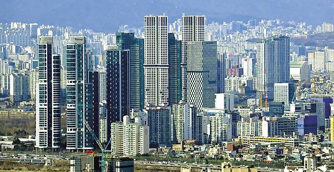 서울 성동구 서울숲트리마제 및 일대 모습 임세준 기자