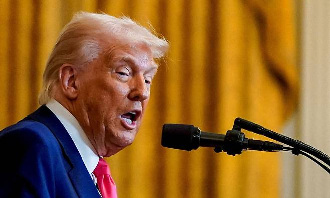 도널드 트럼프 미국 대통령. 로이터연합뉴스