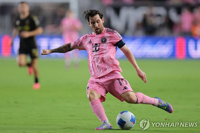 리오넬 메시 [Imagn Images=연합뉴스. 재판매 및 DB금지]