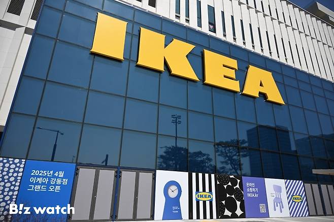 스웨덴 가구 브랜드 이케아(IKEA)가 11일 오픈을 앞둔 서울시 강동점에서 미디어데이를 개최하고 있다./사진=이명근 기자 qwe123@