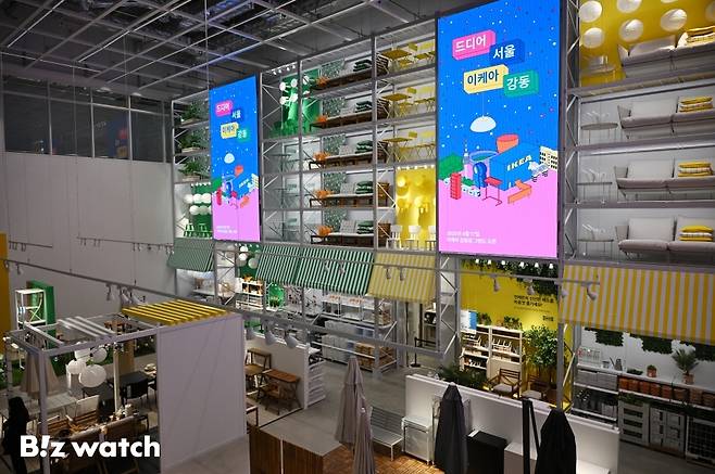 스웨덴 가구 브랜드 이케아(IKEA)가 11일 오픈을 앞둔 서울시 강동점에서 미디어데이를 개최하고 있다./사진=이명근 기자 qwe123@