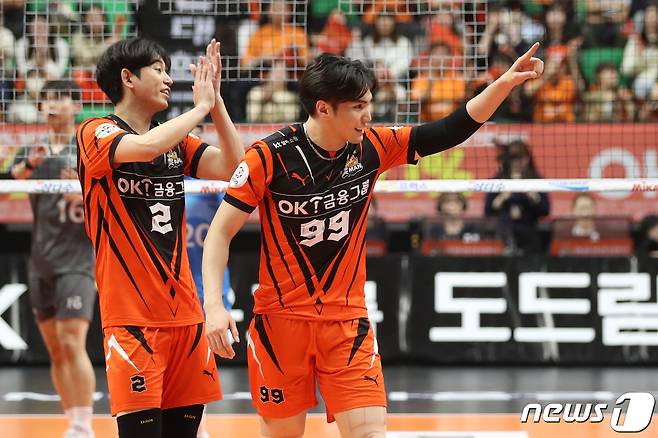 2년 만에 한국으로 돌아온 바야르사이한(현대캐피탈). /뉴스1 DB ⓒ News1 이광호 기자