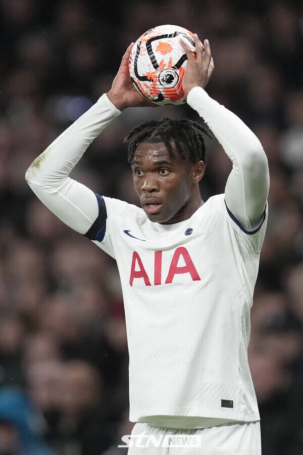 토트넘 홋스퍼 데스티니 우도지. 사진┃뉴시스/AP