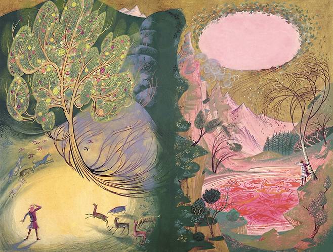 '큰 우튼의 대장장이' 삽화. /아르테