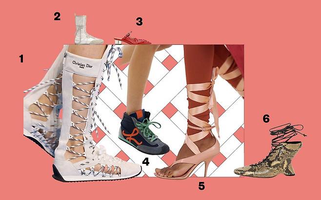 1 DIOR 2 ANN DEMEULEMEESTER 3 GANNI 4 LOEWE 5 FERRAGAMO 6 DRIES VAN NOTEN