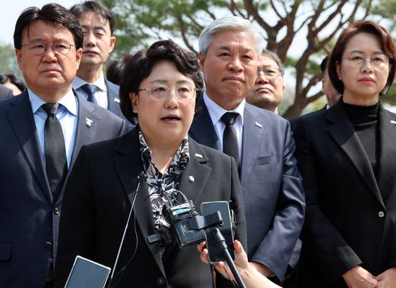 조국혁신당 김선민 대표 권한대행. 연합뉴스