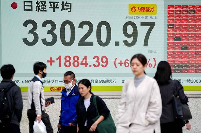 일본 도쿄 거리.  사진=연합뉴스