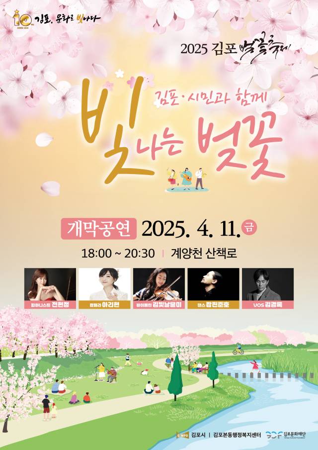 김포 벚꽃축제 포스터. 사진 제공=김포시