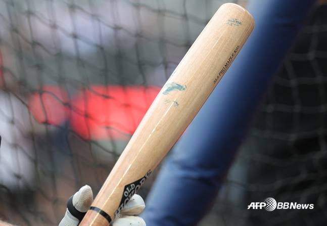 메이저리그에서 사용 중인 어뢰 배트. /AFPBBNews=뉴스1