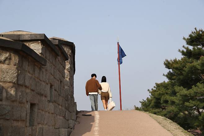 ‘수원 화성’ 걷기 코스. 박미향 기자
