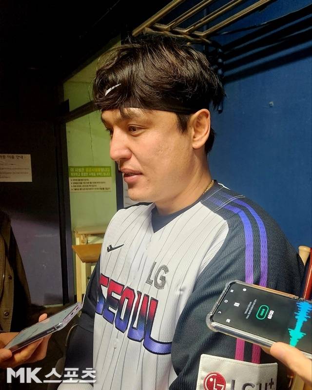 11일 잠실 두산전이 끝나고 만난 박동원. 사진(잠실 서울)=이한주 기자