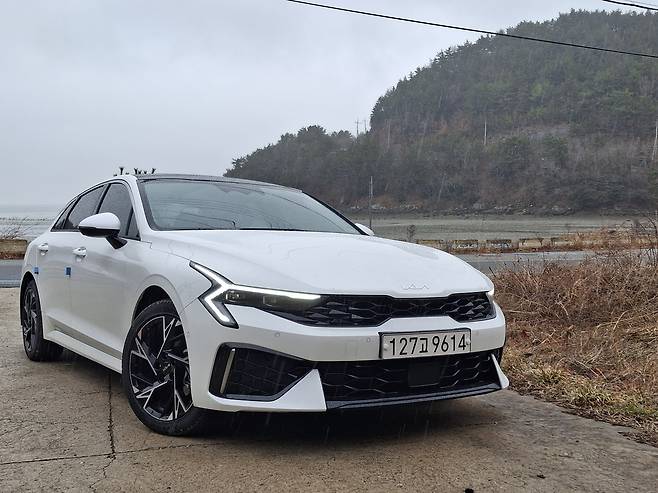 The 2025 K5 [김성우 기자]