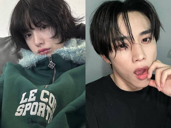 나나와 더보이즈 선우. 인스타그램 캡처.