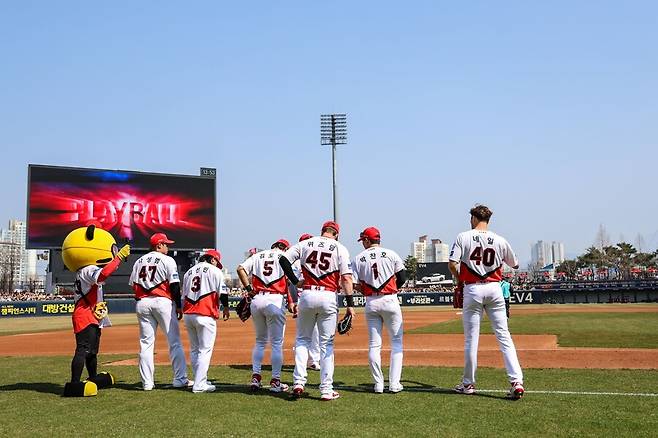 ▲ KIA 선수단 ⓒKIA타이거즈