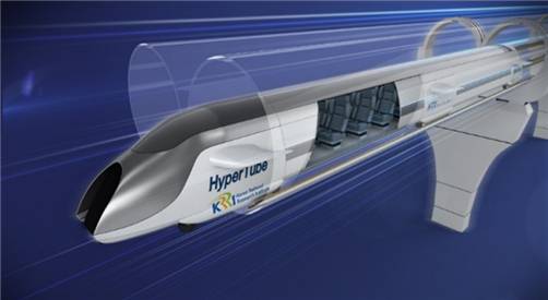 하이퍼튜브 주행시험을 위한 축소형 아진공 튜브 공력시험장치. 사진 한국철도기술연구원