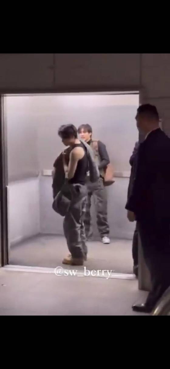A video of Sunwoo of The Boyz posted on X (formerly Twitter) [SCREEN CAPTURE
