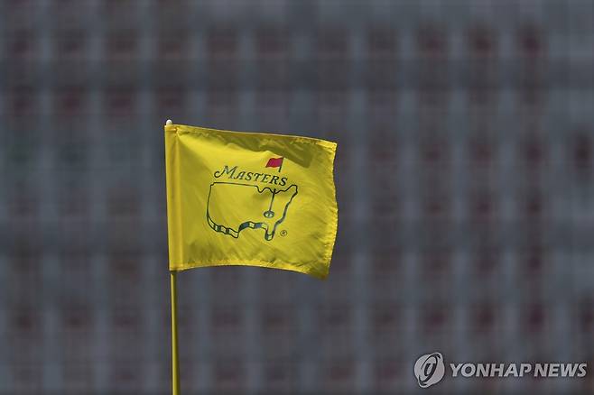 마스터스 골프 로고 플래그 [AP=연합뉴스]