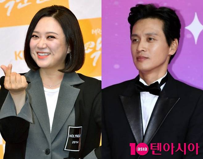 김숙, 구본승 / 사진=텐아시아DB