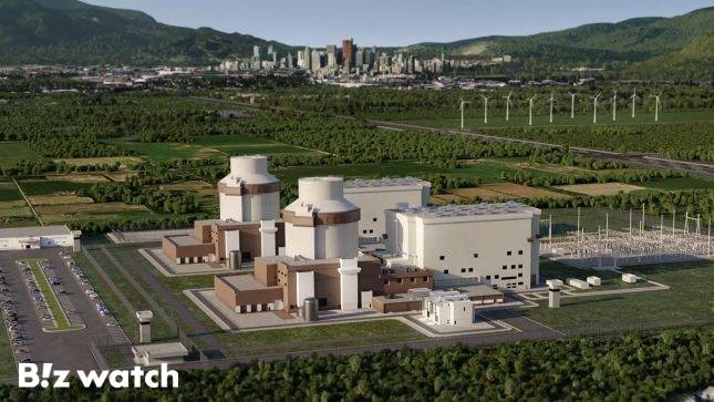 현대건설-웨스팅하우스가 공동으로 추진 중인 핀란드, 슬로베니아의 대형원전 노형(AP1000®)&nbsp; 조감도/자료=현대건설 제공