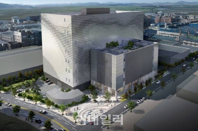 안산 글로벌 클라우드 센터 조감도. (사진=삼성물산)