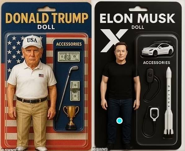 챗GPT 피규어 변신 이미지. 데일리메일 화면 갈무리