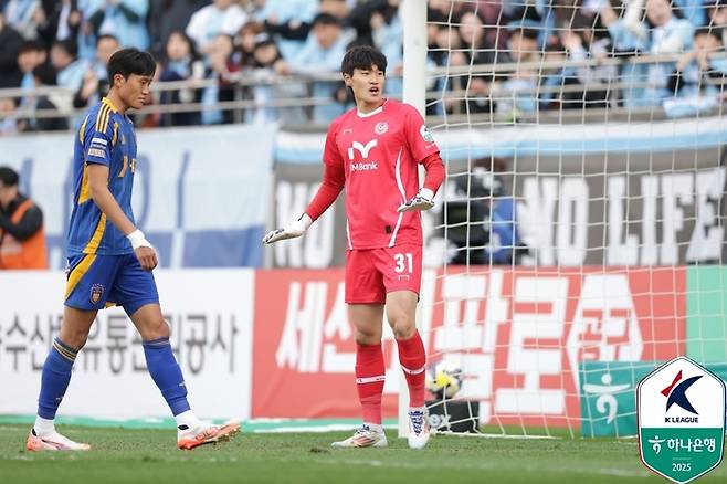 대구 한태희(오른쪽). 사진 | 한국프로축구연맹